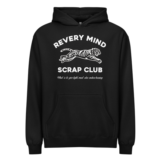 "Scrap Club" Tiger Hoodie